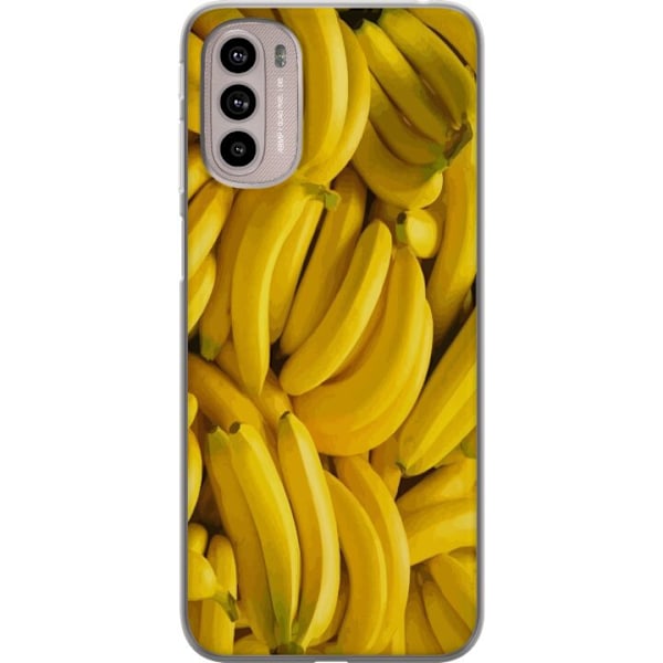 Motorola Moto G41 Genomskinligt Skal Banana Pattern – lekful