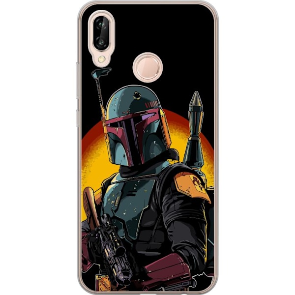 Huawei P20 lite Gjennomsiktig deksel The Mandalorian