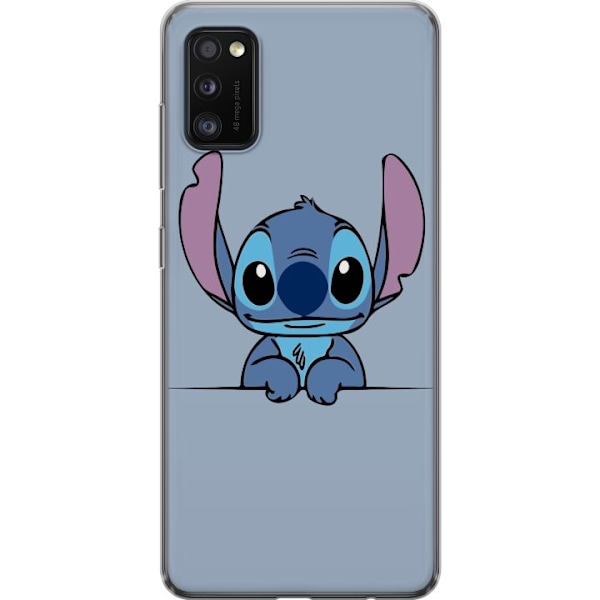 Samsung Galaxy A41 Läpinäkyvä kuori Lilo & Stitch