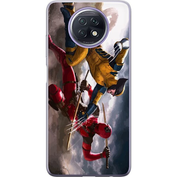 Xiaomi Redmi Note 9T Gennemsigtig cover Wolverine Deadpool