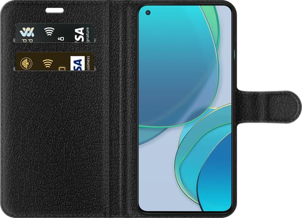 Kompatibelt Lommeboketui til OnePlus 8T Monet – Blått stationsmotiv blå