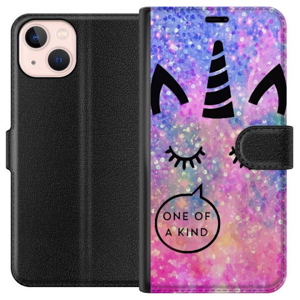 Apple iPhone 13 mini Lompakkokotelo Unicorn