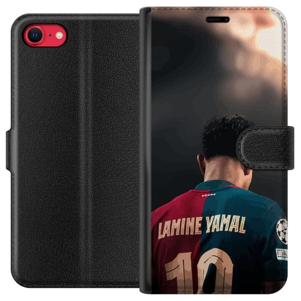Kompatibel Tegnebogsetui til Apple iPhone 8 Lamine Yamal