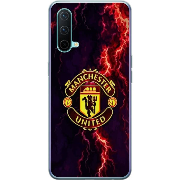 OnePlus Nord CE 5G Gennemsigtig cover Manchester United