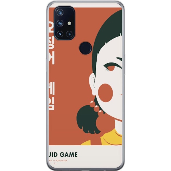 OnePlus Nord N10 5G Gennemsigtig cover Squid Game