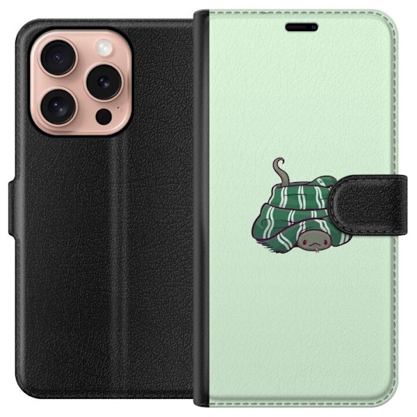 Apple iPhone 16 Pro Tegnebogsetui Slytherin