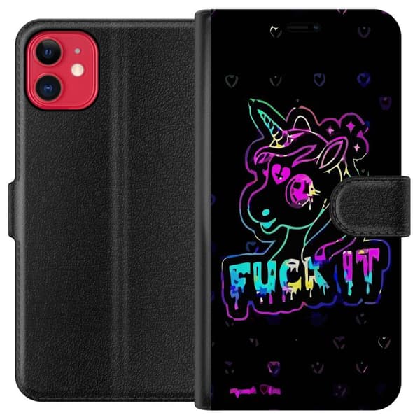 Kompatibel Tegnebogsetui til Apple iPhone 11 Enehorne