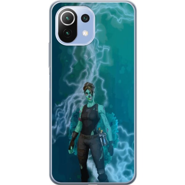 Xiaomi Mi 11 Lite Genomskinligt Skal Fortnite - Ghoul Trooper