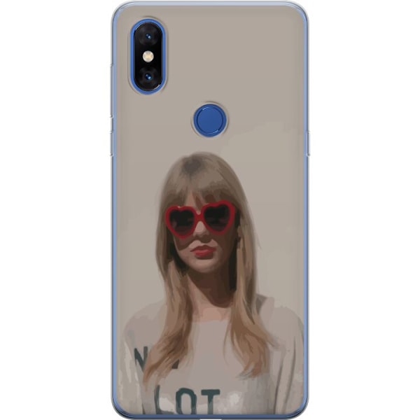 Xiaomi Mi Mix 3 Läpinäkyvä kuori Taylor Swift