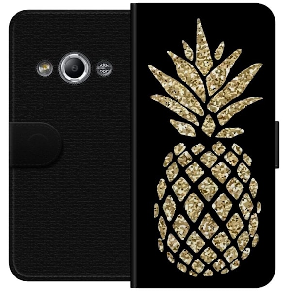 Samsung Galaxy Xcover 3 Plånboksfodral Ananas