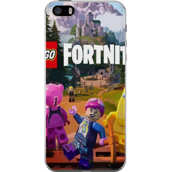 Apple iPhone 5s Gennemsigtig cover Fortnite