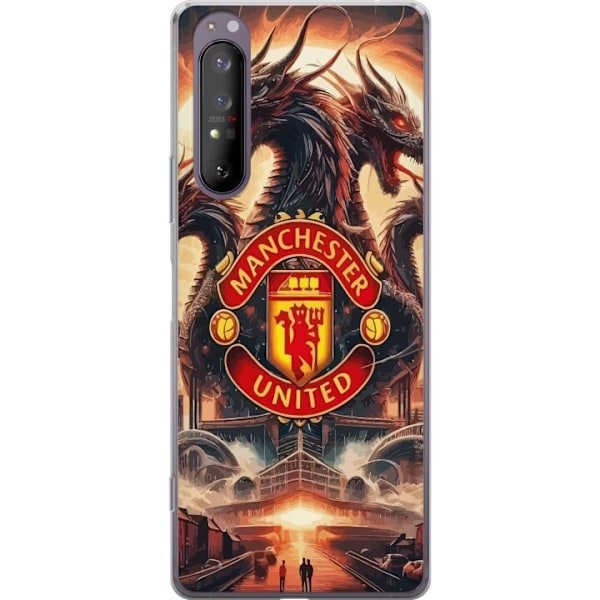 Sony Xperia 1 II Gennemsigtig cover Manchester United