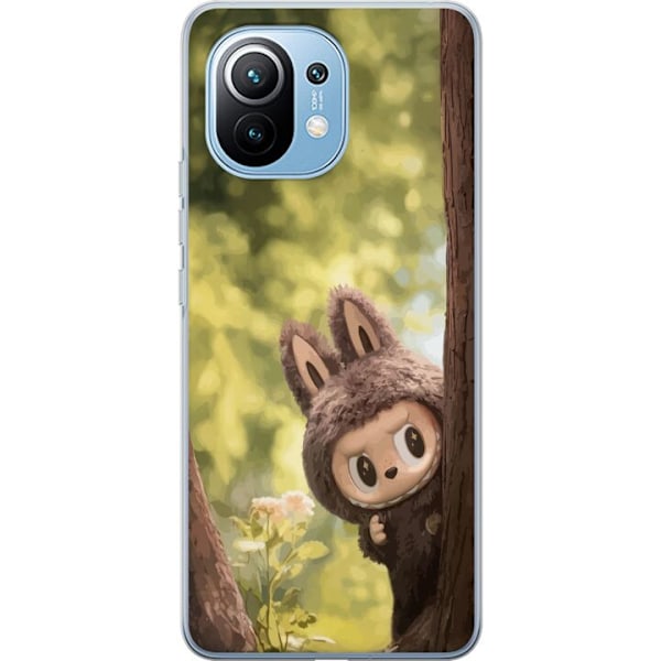 Xiaomi Mi 11 Gjennomsiktig deksel Labubu Graffiti Vibes – Ga