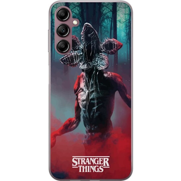 Samsung Galaxy A14 5G Genomskinligt Skal Stranger Things Monst