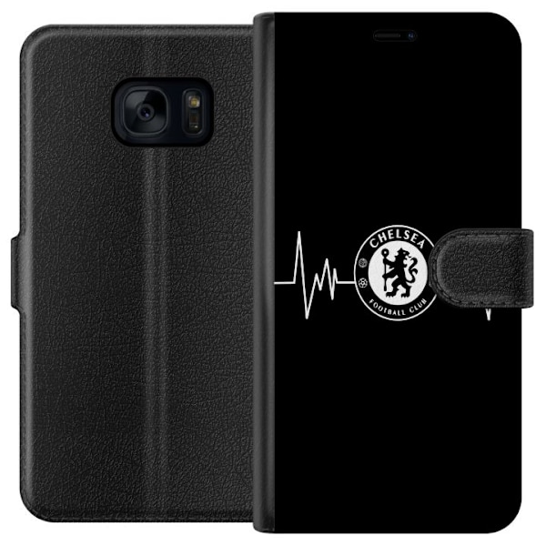 Samsung Galaxy S7 Tegnebogsetui Chelsea F.C.