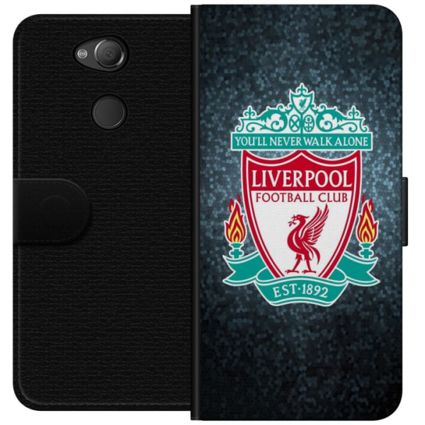 Sony Xperia XA2 Lompakkokotelo Liverpoolin Jalkapalloseura