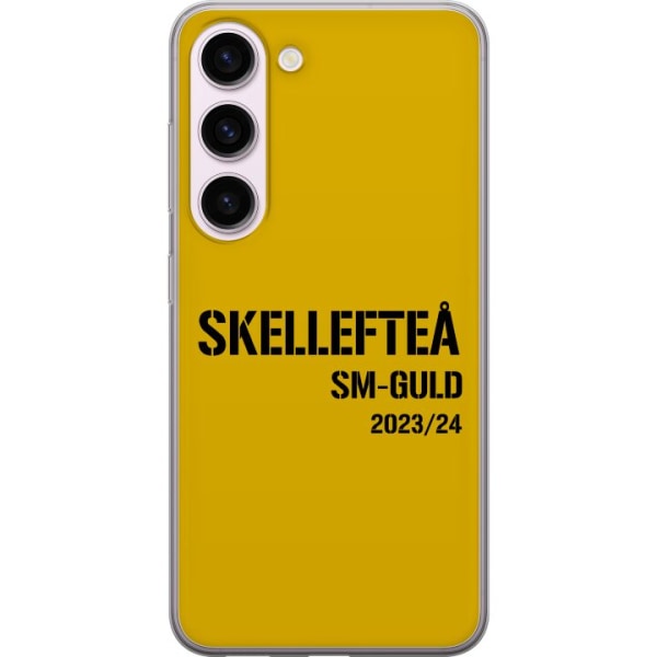 Samsung Galaxy S23 Gjennomsiktig deksel Skellefteå SM GULL