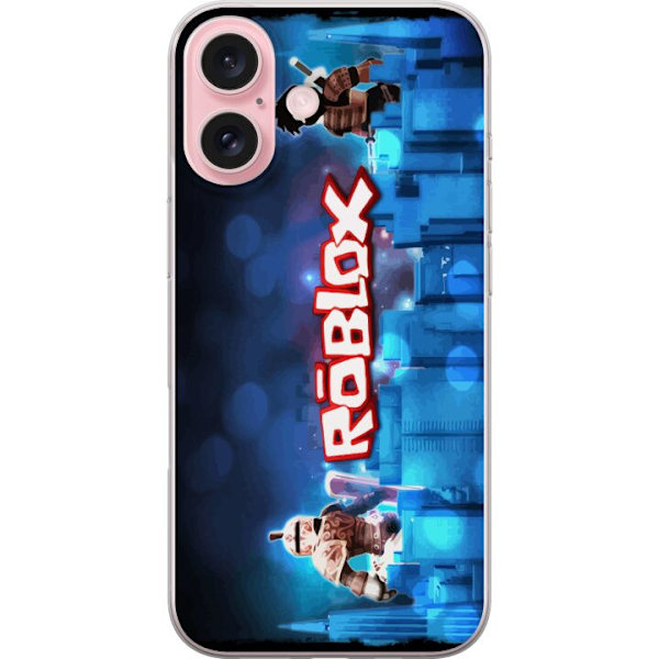 Apple iPhone 16 Genomskinligt Skal Roblox