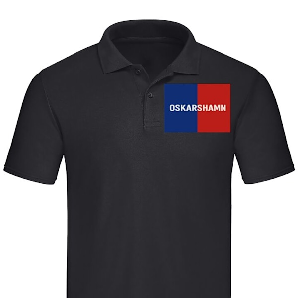 Pikeepaita Aikuisille | Tyylikäs Pikeepaita Oskarshamn – Hockey Musta X-Large