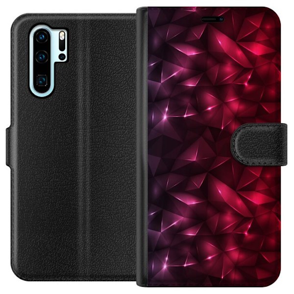 Huawei P30 Pro Plånboksfodral Tempting Red