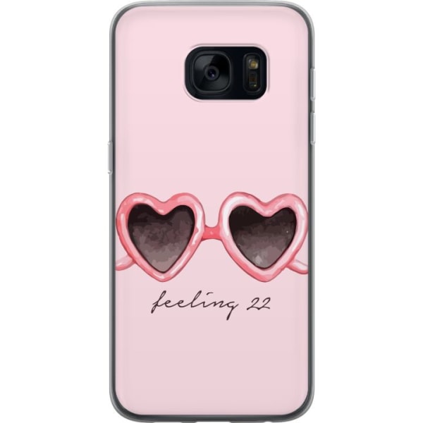 Samsung Galaxy S7 Gennemsigtig cover Taylor Swift - Feeling 22