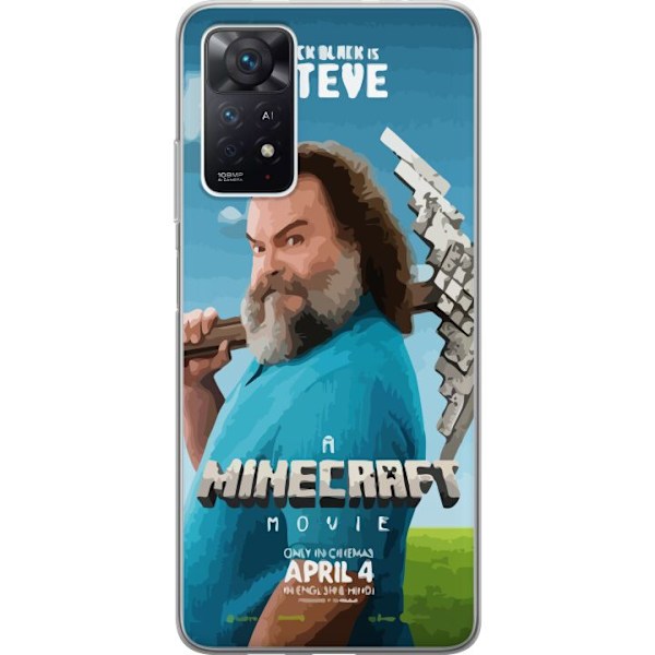 Xiaomi Redmi Note 11 Pro 5G Gennemsigtig cover En Minecraft-fi