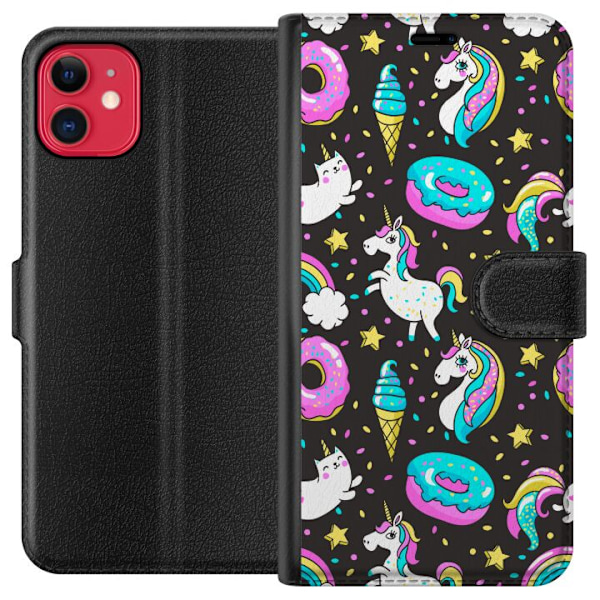 Apple iPhone 11 Plånboksfodral Unicorn