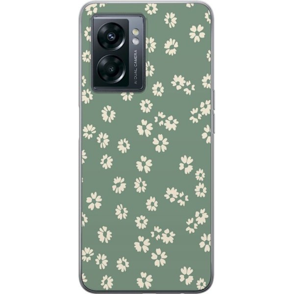 OnePlus Nord N300 Läpinäkyvä kuori Kukkaisunelma - Värikäs Kukkakuvio