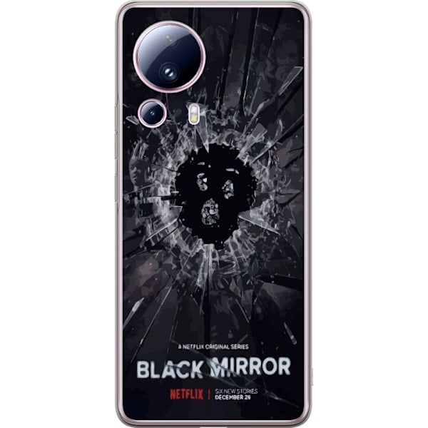 Xiaomi 13 Lite Gjennomsiktig deksel Black Mirror Sci-Fi Netfli