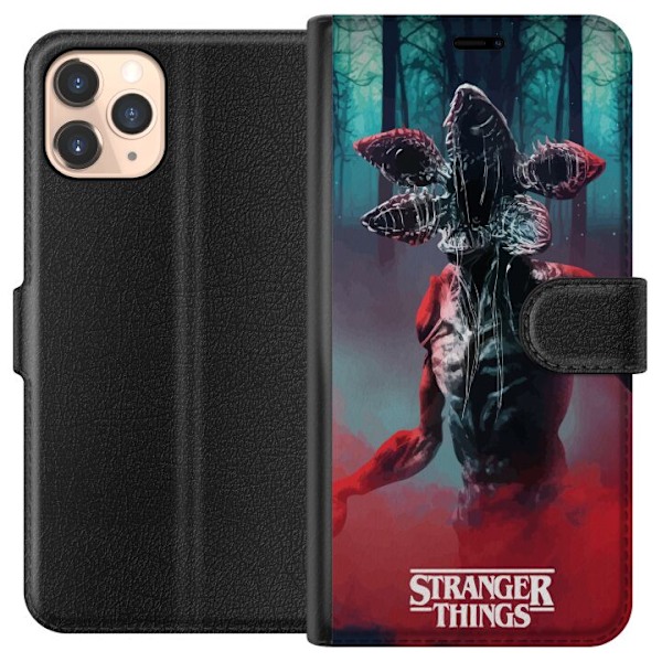 Apple iPhone 11 Pro Plånboksfodral Stranger Things Monster