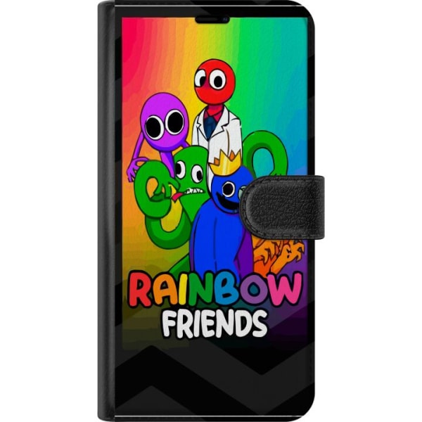 Samsung Galaxy A10 Plånboksfodral Rainbow Vänner