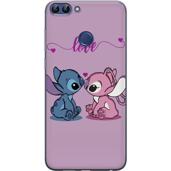 Huawei P smart Gennemsigtig cover Lilo & Stitch – Angel Edit
