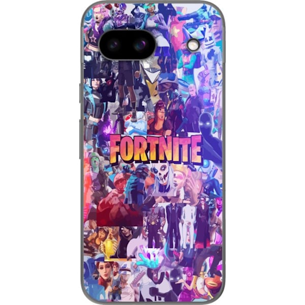 Google Pixel 8a Gjennomsiktig deksel Fortnite