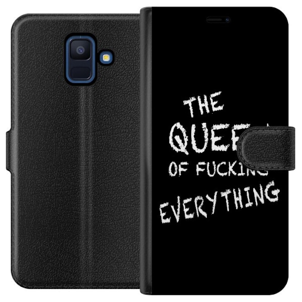 Samsung Galaxy A6 (2018) Tegnebogsetui Dronning af alting
