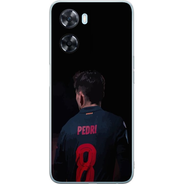 OnePlus Nord N20 SE Läpinäkyvä kuori Pedri FC Barcelona Jal