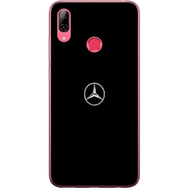 Huawei Y7 (2019) Genomskinligt Skal Mercedes-Benz