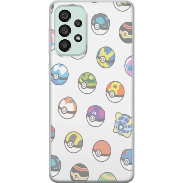 Samsung Galaxy A73 5G Gennemsigtig cover Pokemon