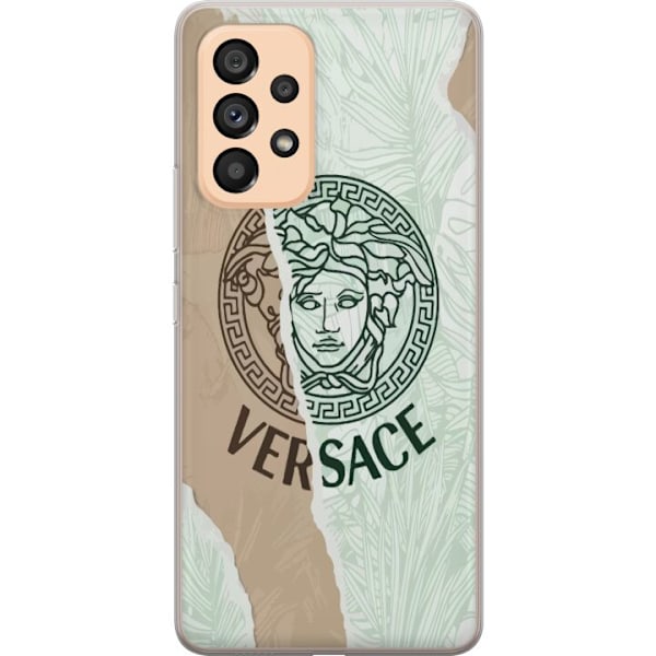 Samsung Galaxy A53 5G Genomskinligt Skal Versace