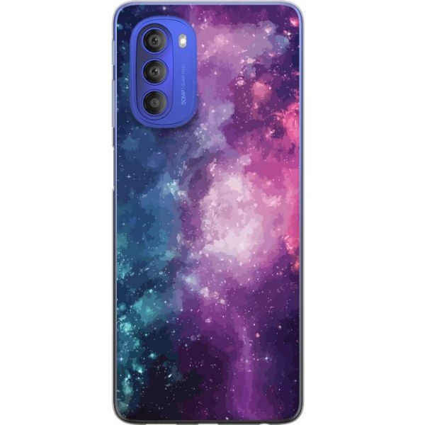 Motorola Moto G51 5G Gennemsigtig cover Nebula