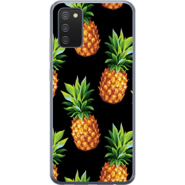 Samsung Galaxy A02s Cover / Mobilcover - Ananas