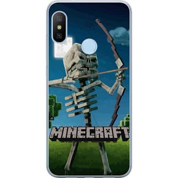 Xiaomi Mi A2 Lite Läpinäkyvä kuori A Minecraft Movie