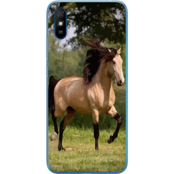 Xiaomi Redmi 9A Genomskinligt Skal Häst