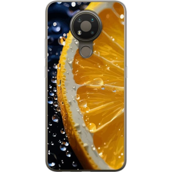 Nokia 3.4 Gennemsigtig cover Appelsin