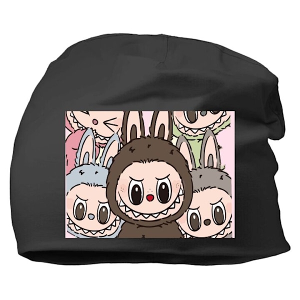 Mössa för Vuxen | Varm Beanie i Mjukt Material Labubu Classics Svart