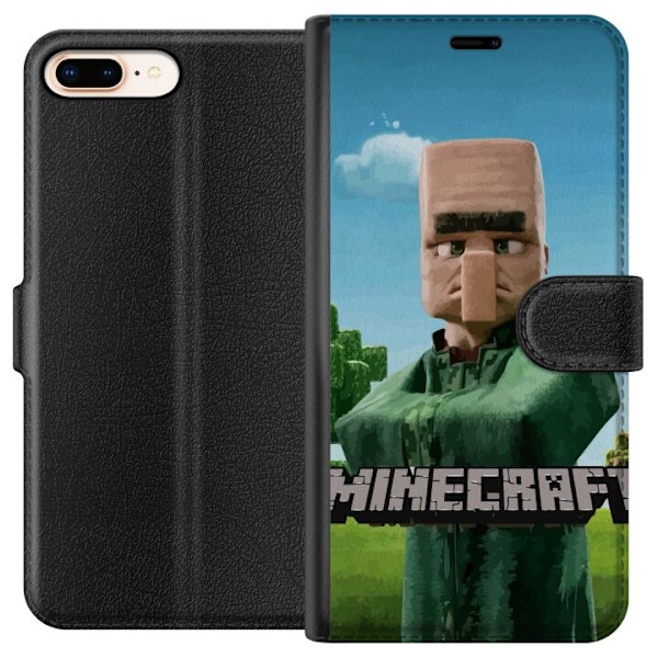 Apple iPhone 8 Plus Lompakkokotelo A Minecraft Movie