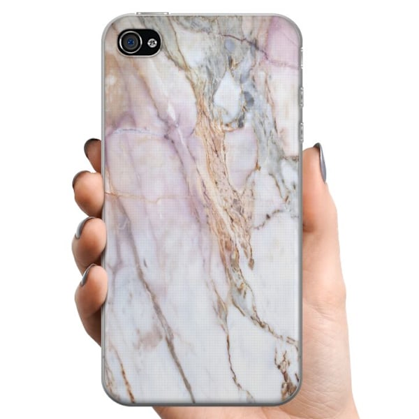 Apple iPhone 4 TPU Mobildeksel Marmor