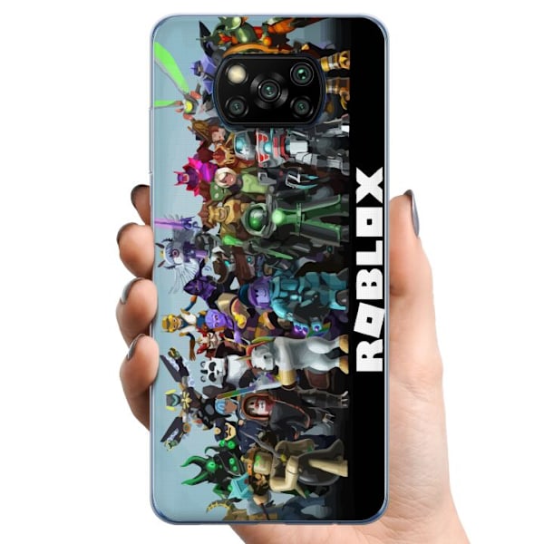 Xiaomi Poco X3 NFC TPU Matkapuhelimen kuori Roblox