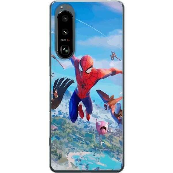 Sony Xperia 5 III Läpinäkyvä kuori Fortnite Spiderman