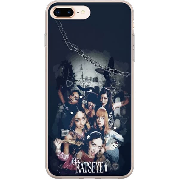 Kompatibel Mobilcover til Apple iPhone 7 Plus KATSEYE sort