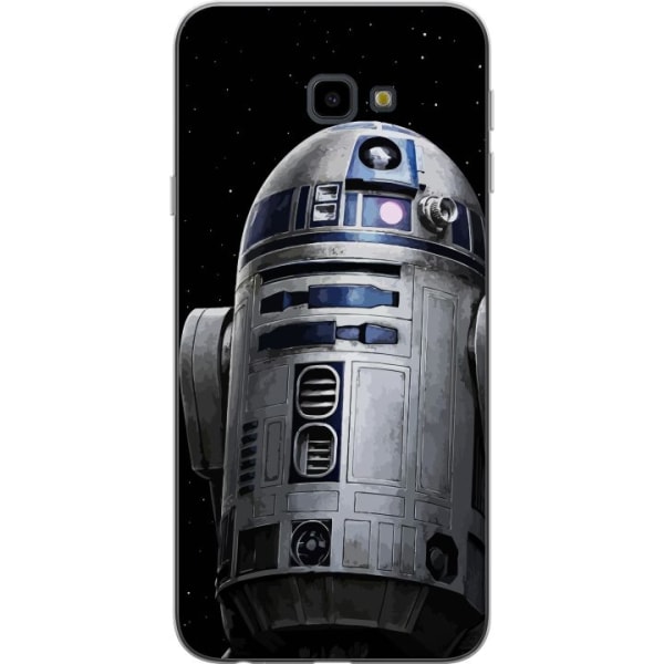 Samsung Galaxy J4+ Genomskinligt Skal R2D2 Star Wars